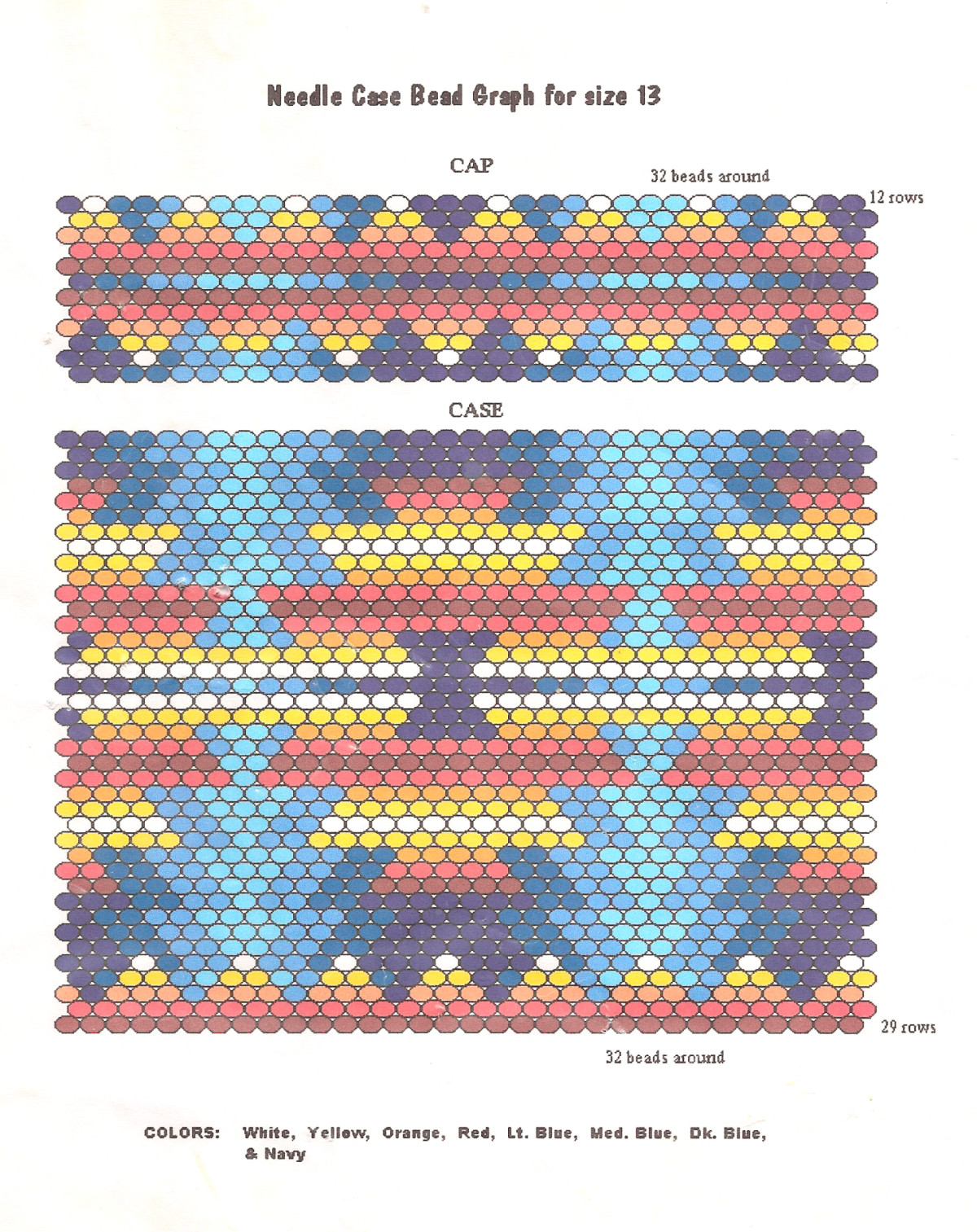 FREE SEED BEADING PATTERNS Design Patterns