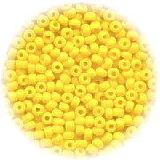 11/o Czech SEED BEADS - Corn Yellow