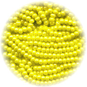 11/o French SEED BEADS - Med. Yellow Pearl