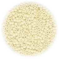11/o Japanese SEED BEADS - Off White Matte