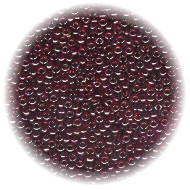 11/o Japanese SEED BEADS - Trans. Cranberry Red Luster