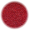 12/o Czech SEED BEADS - Transparent Red