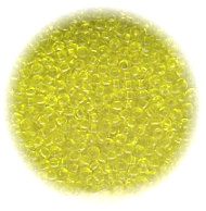 12/o Czech SEED BEADS - Transparent Yellow