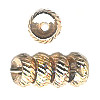 2x5mm 14kt Gold-Filled CORRUGATED DISC / SPACER Beads