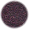 14/o Japanese SEED Beads - Trans. Cranberry Dyed Luster