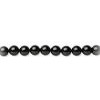 2mm Black Onyx ROUND Beads - 16" Strand
