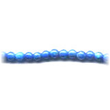 2mm Turquoise Dyed Howlite ROUND Beads - 16" Strand