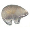 14x20mm Fluorite ZUNI BEAR Animal Fetish Bead