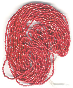 12/o Czech 3-CUT Beads - Dark Red