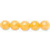 6mm Yellow Malaysia Jade (Chalcedony) ROUND Beads
