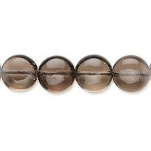 8mm Smokey Quartz ROUND Beads
