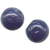 9mm Translucent Purple Pressed Glass PLUM Charm Beads