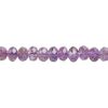 4x6mm Ametyst FACETED RONDELLE Beads