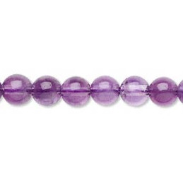 6mm Amethyst ROUND Beads