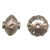 10x12mm Antiqued Copper Bali Style SAUCER Beads
