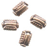 6x11mm Antiqued Copper Bali Style RECTANGLE Beads