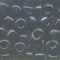 4mm Opaque Black Czech Glass "E" BEADS (Rocaille)