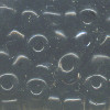 4mm Opaque Black Czech Glass "E" BEADS (Rocaille)