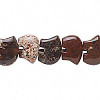 10x13mm Brecciated Jasper ZUNI BEAR Beads