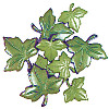 3/4" & 1-1/8" Nylon *Ivy Leaves* (Loop-Back) BUTTONS