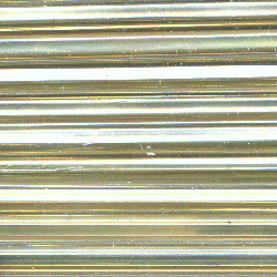 CZECH #30 (2x30mm) BUGLE BEADS: Transparent Silver-Lined