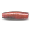 1" Brown Horn HAIRPIPE TUBE Beads
