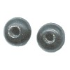 10mm Black Horn ROUND Beads