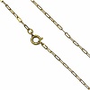 18" Finished *Vintage* 14K Gold Filled 1.5mm Gossamer CABLE CHAIN Necklace with Spring Clasp