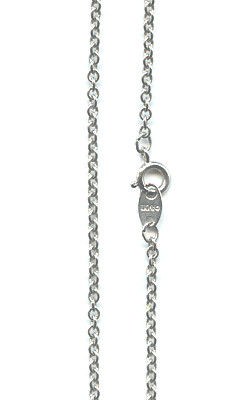 36" Finished Stainless Steel 3mm Round CABLE CHAIN Necklace with Spring Clasp