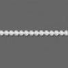 3mm Crystal Rock Quartz ROUND Beads - 8" Strand
