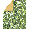 8½ x 11 *Yellow/Ivy Leaves* Double-Sided CARD STOCK Paper