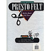 Presto Felt® 9" x 12" Self-Adhesive CRAFT FELT Sheet - White
