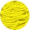 Czech PRECIOSA ORNELA 11/o SEED Beads - Opaque Lemon Yellow