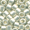 DB0035: 11/o MIYUKI DELICAS -Metallic Silver, Galvanized