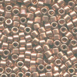 DB0040: 11/o MIYUKI DELICAS - Metallic Bright Copper Plated