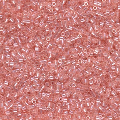 DBS0106: 15/o MIYUKI DELICA™ - Transparent Pink Luster