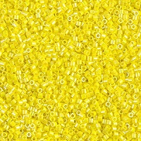 DBS0160: 15/o MIYUKI DELICA™ - Opaque Yellow AB