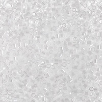 DBS0201: 15/o MIYUKI DELICA™ - Opaque White Pearl Ceylon
