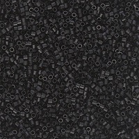 DBS0310: 15/o MIYUKI DELICA™ - Opaque Matte Black