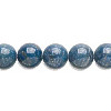 10mm Denim Lapis ROUND Beads