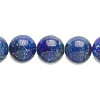 12mm Denim Lapis ROUND Beads