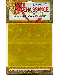 Delta Renaissance® (720 sq. in.) Gold Foil LEAFING SHEET
