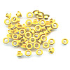 3/16" (5mm) Round Metal EYELETS - Yellow