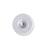 11mm Surgical Steel BULLET CLUTCH EARRING BACKS with Plastic Comfort Disc