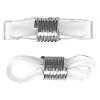 5x20mm Nickel-Plated Coil, Clear EYEGLASS GRIP Components