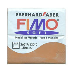 2 oz. FIMO® SOFT Caramel (8020-7) POLYMER CLAY
