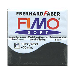2 oz. FIMO® SOFT Black (8020-9) POLYMER CLAY