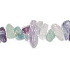 34" Strand Rainbow Fluorite CHIP/NUGGET Beads