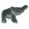15x22mm 3-D Blackstone ELEPHANT Animal Fetish Bead