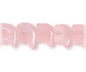 10x14mm Rose Quartz ZUNI BEAR Animal Fetish Beads